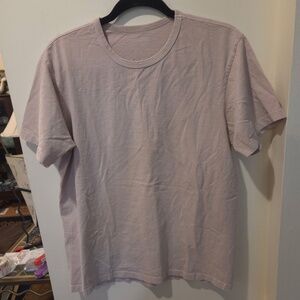 EUC Lady White Company All Cotton Beige T-Shirt Medium